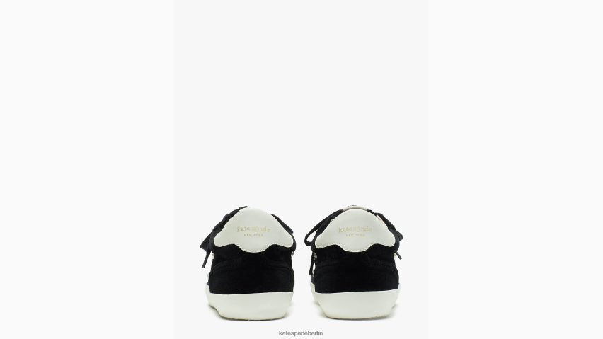de Kate Spade Frauen Ace-Perlen-Sneaker Schwarz NB82J2597 Schuhwerk