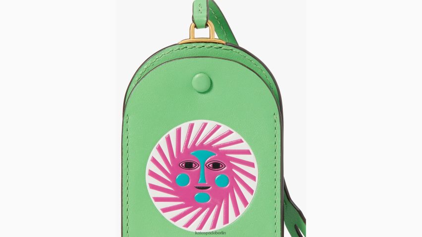 de Kate Spade Frauen Alexander Girard x New York Gepäckanhänger grün multi NB82J21260 Zubehör