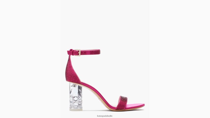 de Kate Spade Frauen Alora-Pflastersandalen Rosa Pflaume NB82J2605 Schuhwerk