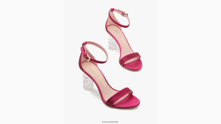 de Kate Spade Frauen Alora-Pflastersandalen Rosa Pflaume NB82J2605 Schuhwerk