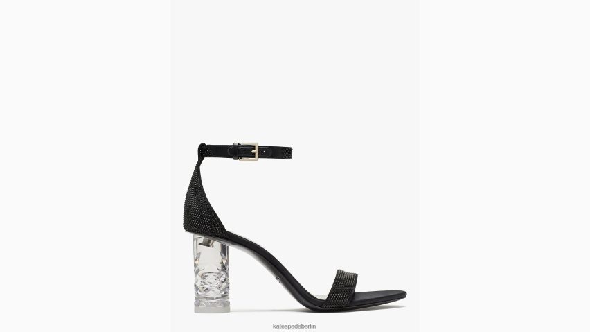 de Kate Spade Frauen Alora-Pflastersandalen Schwarz NB82J2612 Schuhwerk