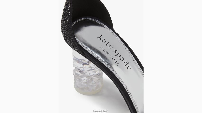 de Kate Spade Frauen Alora-Pflastersandalen Schwarz NB82J2612 Schuhwerk