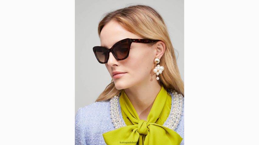 de Kate Spade Frauen Amelie Sonnenbrille Havanna NB82J21324 Zubehör