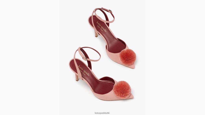 de Kate Spade Frauen Amour-Pom-Pumps Tänzerin rosa NB82J2637 Schuhwerk