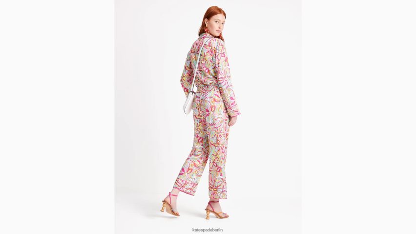 de Kate Spade Frauen Anemone florale After-Hour-Hose Rosenmarmelade multi NB82J2681 Bekleidung