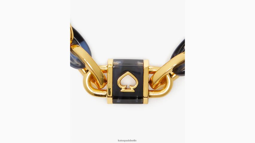 de Kate Spade Frauen Armband mit Schloss und Gliedern Marine NB82J21035 Zubehör