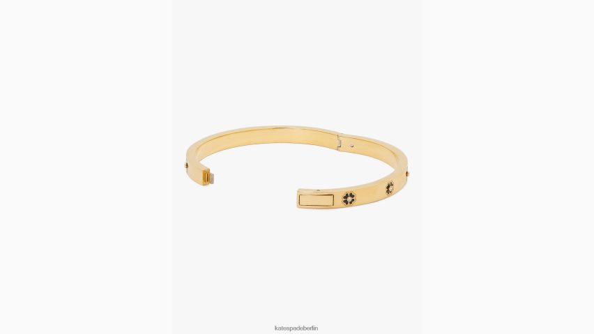 de Kate Spade Frauen Armreif für den letzten Schliff schwarzes Gold NB82J21172 Zubehör