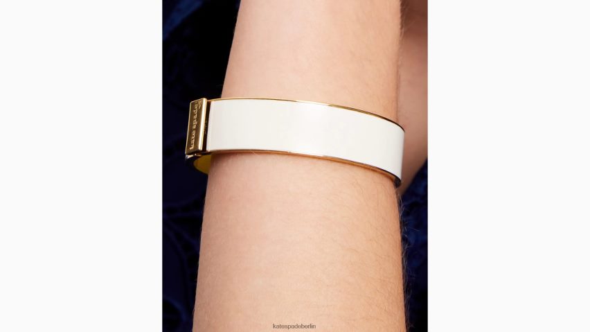 de Kate Spade Frauen Auf einer Wolke schwebender Idiom-Armreif Weiß NB82J21032 Zubehör