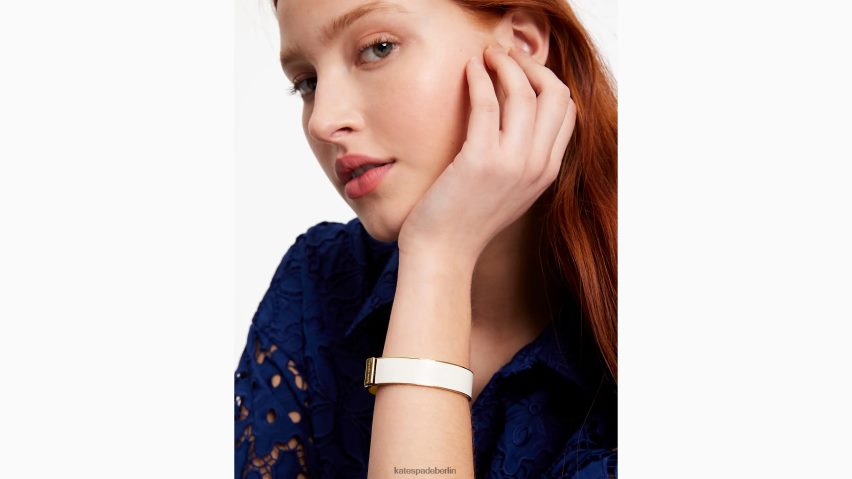 de Kate Spade Frauen Auf einer Wolke schwebender Idiom-Armreif Weiß NB82J21032 Zubehör