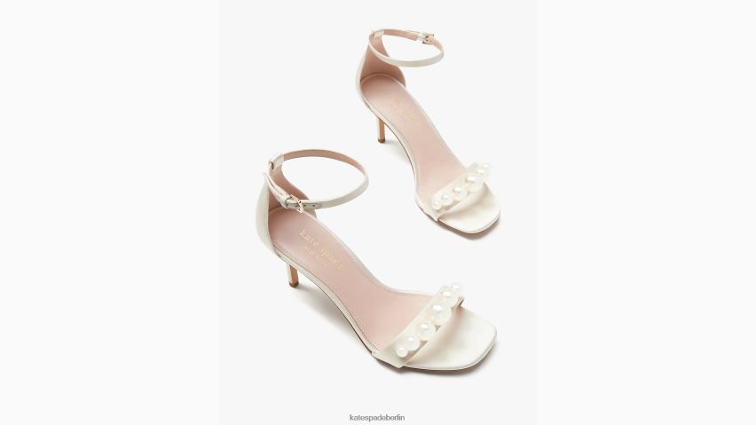 de Kate Spade Frauen Avaline-Sandalen Elfenbein NB82J2564 Schuhwerk