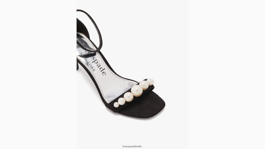de Kate Spade Frauen Avaline-Sandalen Schwarz NB82J2648 Schuhwerk