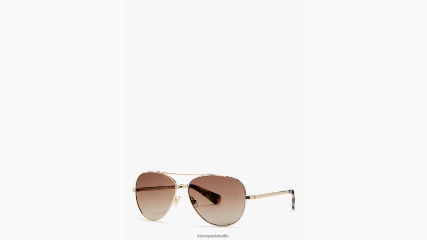 de Kate Spade Frauen Avaline-Sonnenbrille Gold NB82J21338 Zubehör