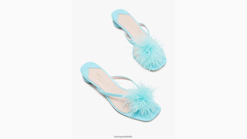 de Kate Spade Frauen Bahama-Sandalen Gletscherblau NB82J2550 Schuhwerk