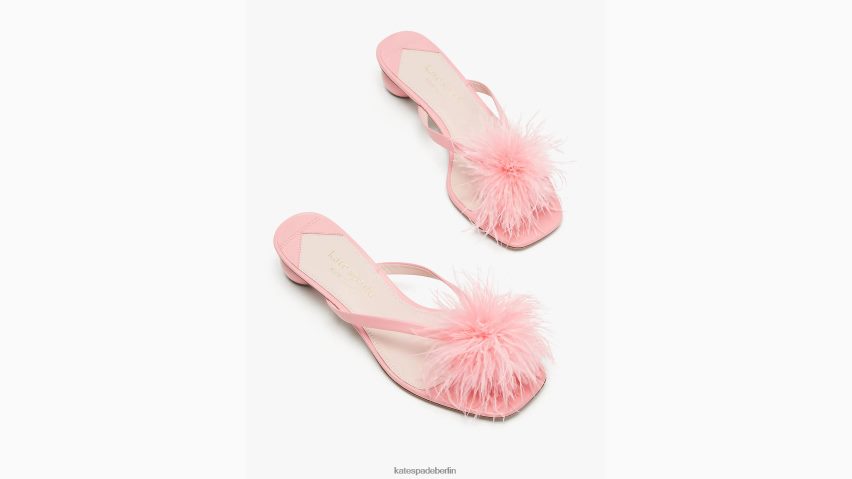 de Kate Spade Frauen Bahama-Sandalen Lachsrosa NB82J2552 Schuhwerk