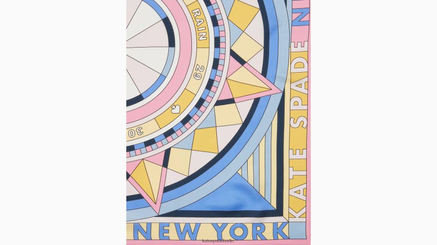 de Kate Spade Frauen Barometer-Seidenhalstuch multi NB82J21346 Zubehör
