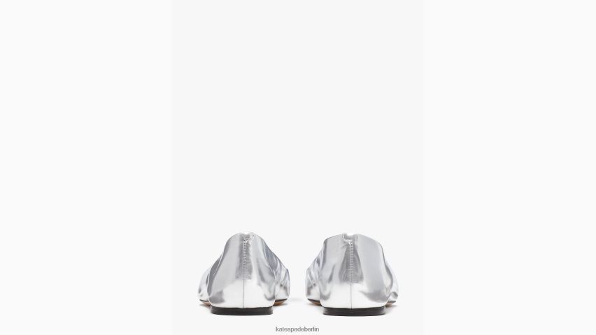 de Kate Spade Frauen Bijou-Wohnungen Silber NB82J2657 Schuhwerk