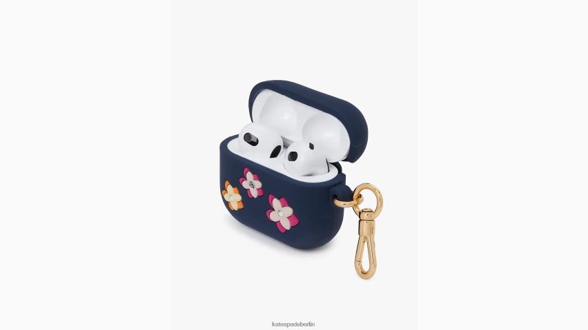de Kate Spade Frauen Blumen und Duschen Airpods Hülle Blazer blau multi NB82J21448 Zubehör