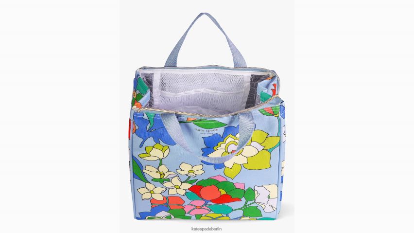 de Kate Spade Frauen Blumenbeet-Lunch-Tasche blau-multi NB82J21350 Zubehör