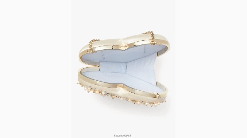 de Kate Spade Frauen Braut-Clutch mit verziertem 3D-Herz multi NB82J2228 Zubehör