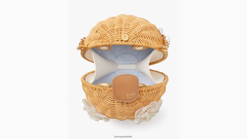 de Kate Spade Frauen Braut-Umhängetasche mit Weidenstrauß und Laterne natürliches Multi NB82J2301 Zubehör