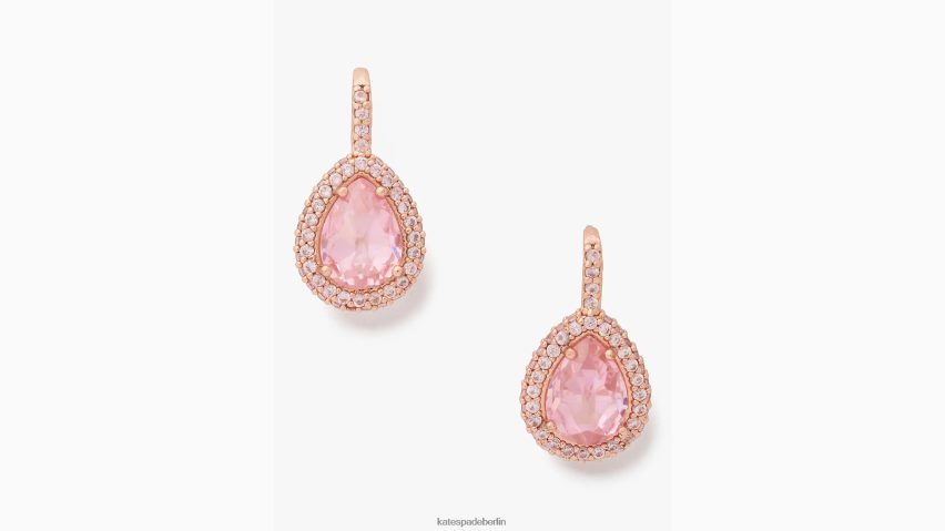 de Kate Spade Frauen Brillante Halo-Ohrhänger mit Pavé-Fassung rosa multi NB82J21138 Zubehör
