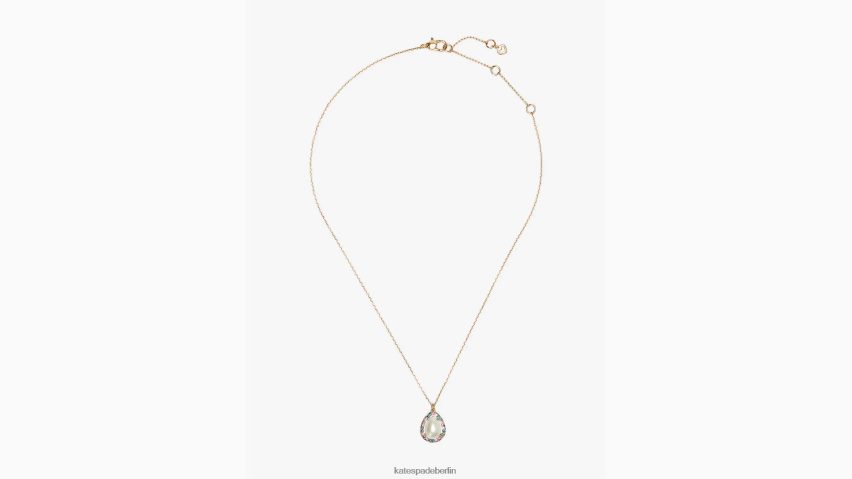 de Kate Spade Frauen Brillanter Statement-Halo-Mini-Anhänger mit Pavé-Fassung creme multi NB82J21126 Zubehör