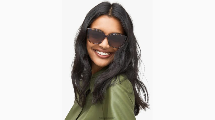 de Kate Spade Frauen Britton polarisierte Sonnenbrille geröstete Feige/Rokokorosa NB82J21381 Zubehör