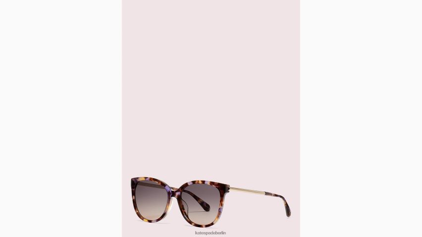 de Kate Spade Frauen Britton polarisierte Sonnenbrille geröstete Feige/Rokokorosa NB82J21381 Zubehör