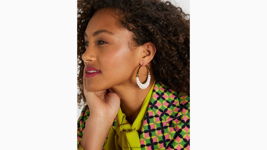 de Kate Spade Frauen Böhmische Lederreifen französische Sahne NB82J21219 Zubehör