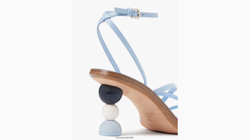 de Kate Spade Frauen Charmeur-Sandalen Celesteblau Multi NB82J2516 Schuhwerk