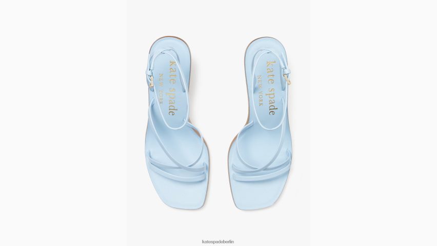 de Kate Spade Frauen Charmeur-Sandalen Celesteblau Multi NB82J2516 Schuhwerk