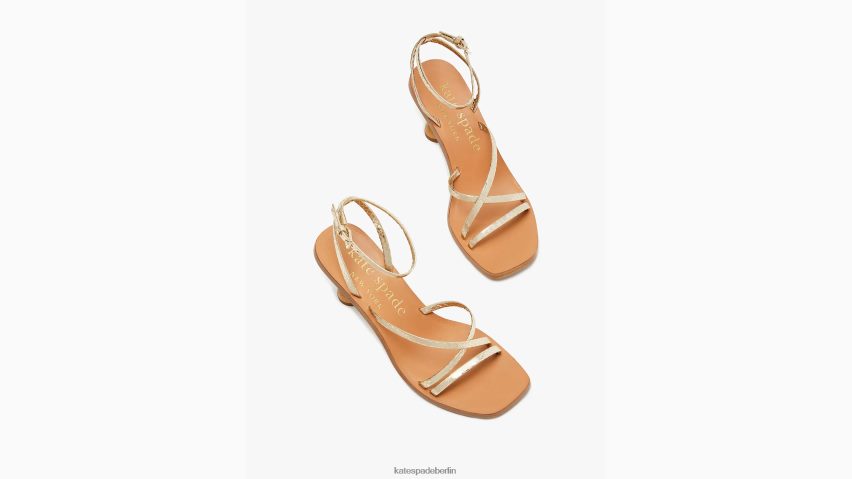 de Kate Spade Frauen Charmeur-Sandalen Weißgold NB82J2528 Schuhwerk