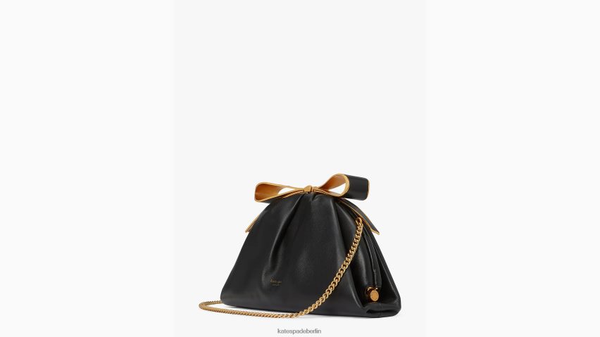 de Kate Spade Frauen Clutch mit Bügelrahmen Schwarz NB82J2161 Zubehör