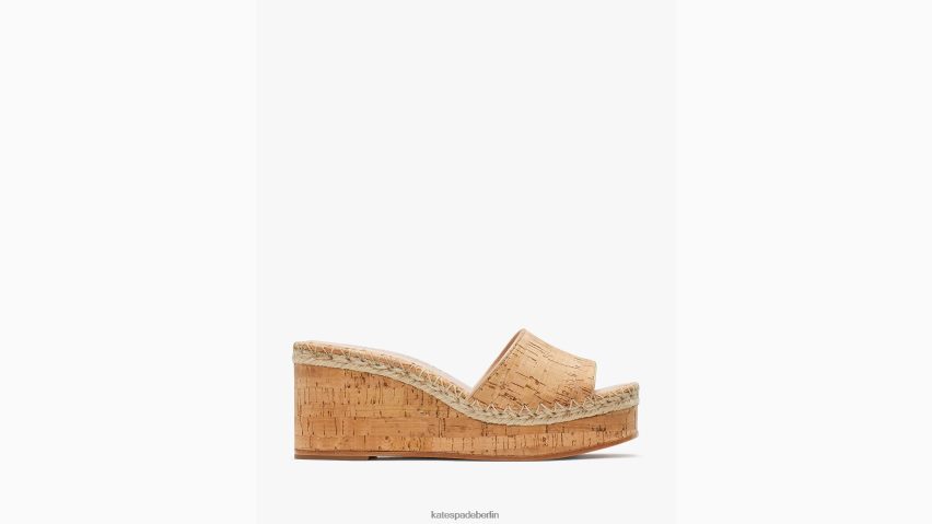 de Kate Spade Frauen Cosette-Slide-Sandalen natürlich NB82J2494 Schuhwerk