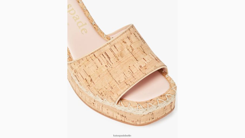 de Kate Spade Frauen Cosette-Slide-Sandalen natürlich NB82J2494 Schuhwerk