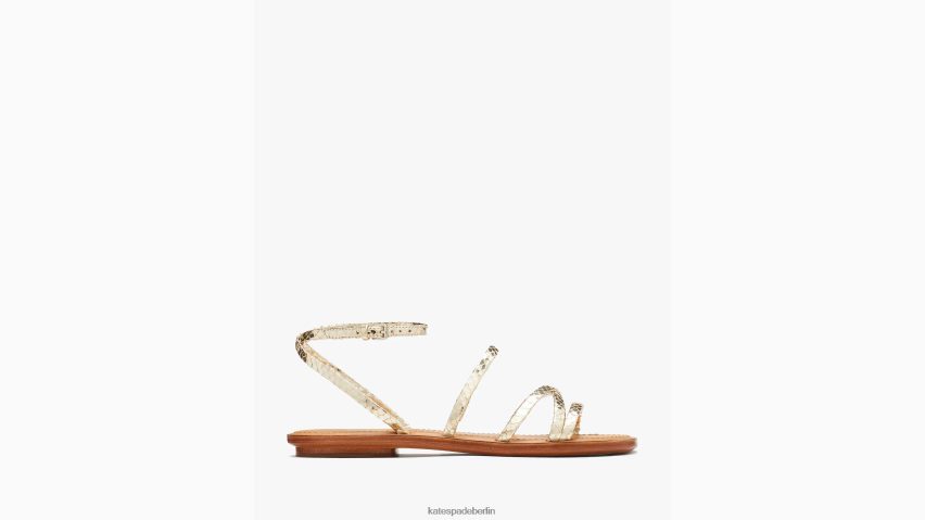 de Kate Spade Frauen Cove-Sandalen Weißgold NB82J2500 Schuhwerk
