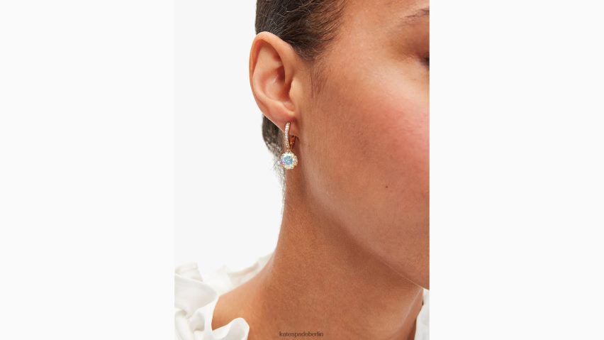 de Kate Spade Frauen Diese glitzernden Pavé-Mini-Creolen ab/gold NB82J21096 Zubehör