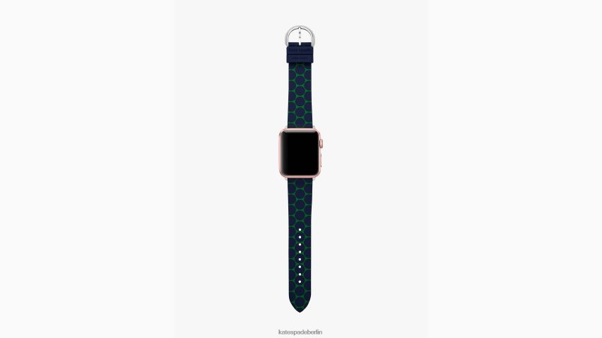 de Kate Spade Frauen Dot Silikon 38–49 mm Band für Apple Watch Marine NB82J21087 Zubehör