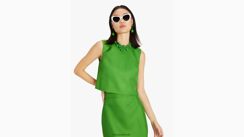 de Kate Spade Frauen Duchess-Satinschale ks grün NB82J2762 Bekleidung