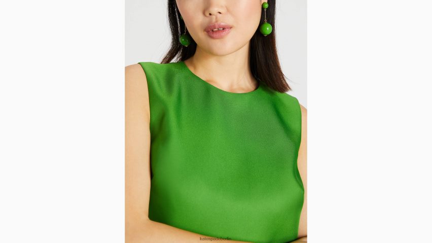 de Kate Spade Frauen Duchess-Satinschale ks grün NB82J2762 Bekleidung