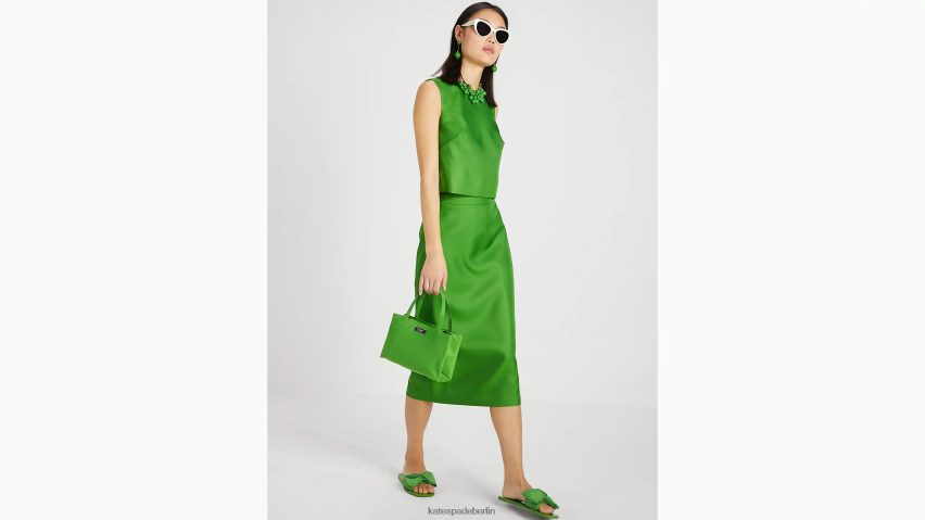 de Kate Spade Frauen Duchess-Satinschale ks grün NB82J2762 Bekleidung