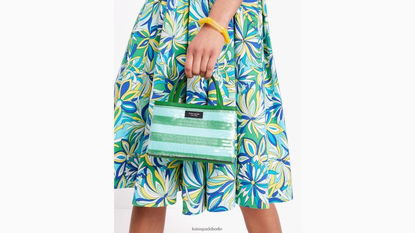 de Kate Spade Frauen Dünner sechseckiger Armreif mit sichtbaren Streifen gelbes Multi NB82J2978 Zubehör