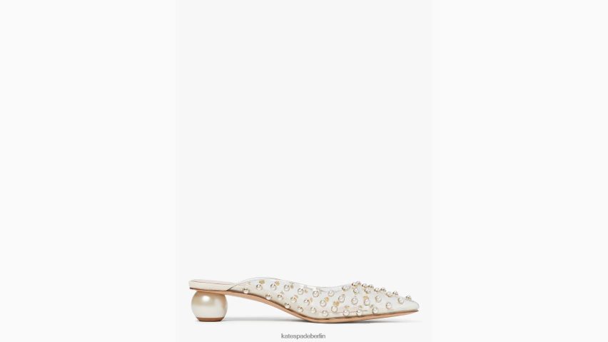 de Kate Spade Frauen Ehrenpumpen klar/elfenbein NB82J2592 Schuhwerk