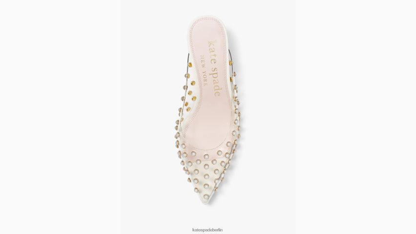 de Kate Spade Frauen Ehrenpumpen klar/elfenbein NB82J2592 Schuhwerk