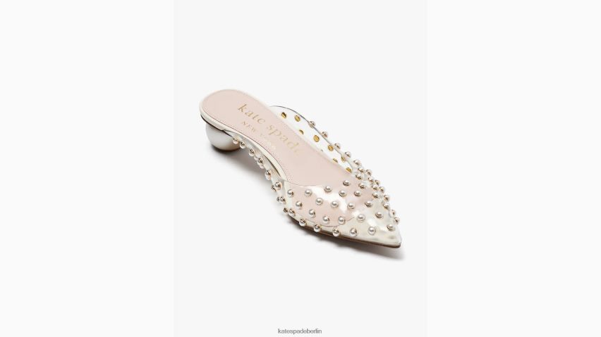 de Kate Spade Frauen Ehrenpumpen klar/elfenbein NB82J2592 Schuhwerk