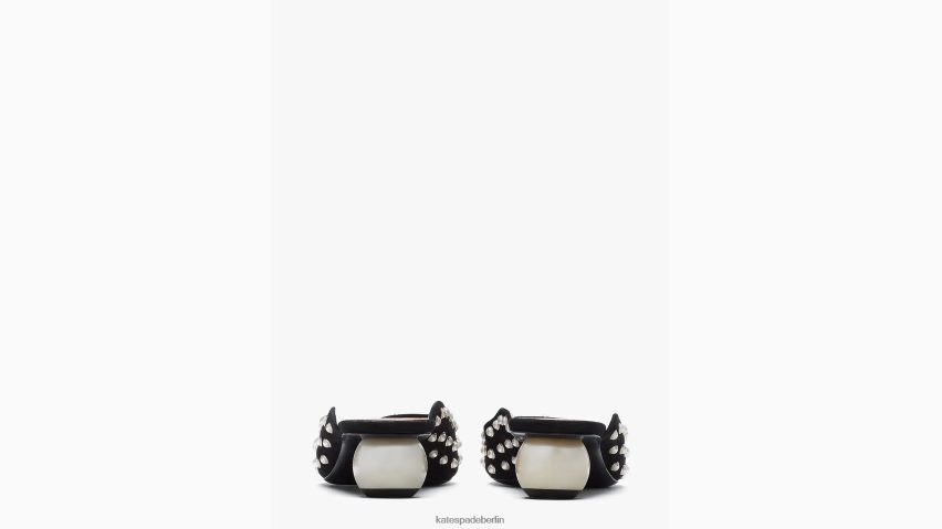 de Kate Spade Frauen Ehrenpumpen schwarzes Elfenbein NB82J2634 Schuhwerk