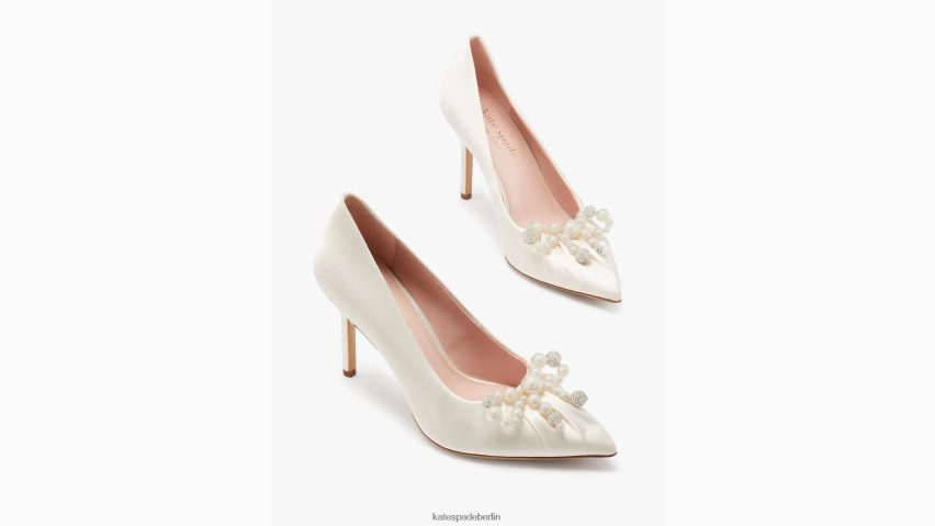 de Kate Spade Frauen Elodie-Pumps Elfenbein NB82J2594 Schuhwerk