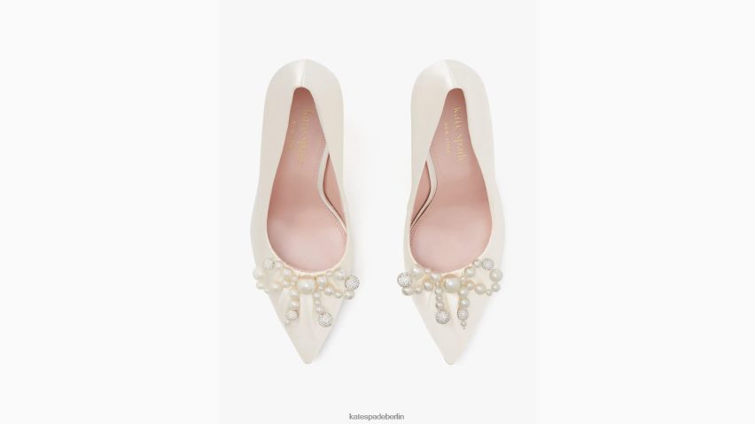 de Kate Spade Frauen Elodie-Pumps Elfenbein NB82J2594 Schuhwerk