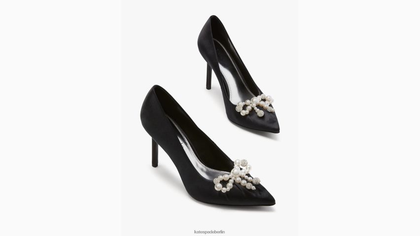 de Kate Spade Frauen Elodie-Pumps Schwarz NB82J2644 Schuhwerk