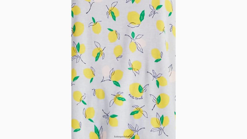 de Kate Spade Frauen Ernte-Pyjama-Set Zitronenwurf NB82J2824 Bekleidung